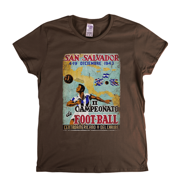 Central America Cup 1943 Poster Womens T-Shirt