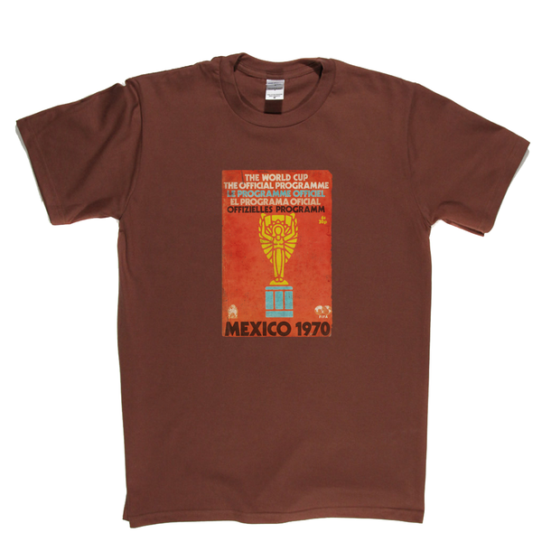 Mexico 70 World Cup Programme T-Shirt