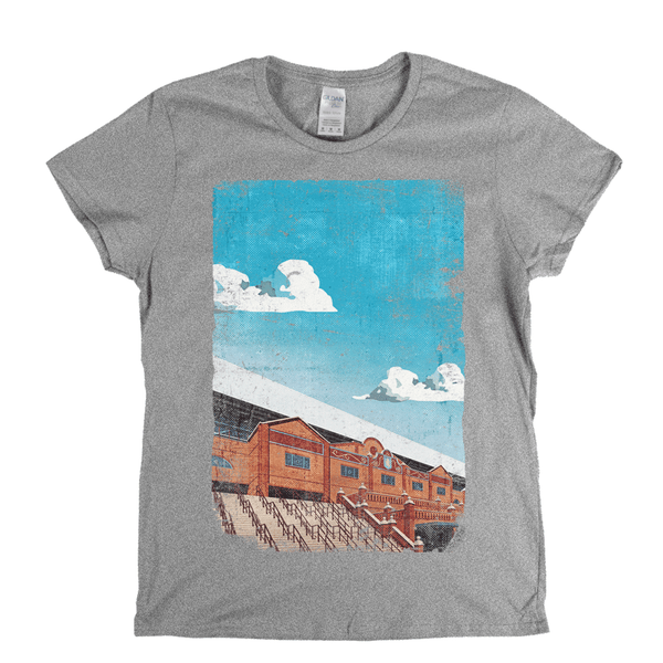 Villa Park Football Ground Poster Womens T-Shirt