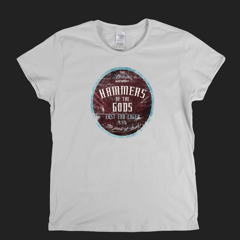 West Ham Beer Label Womens T-Shirt