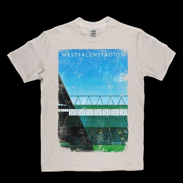 Westfalenstadion Football Ground Poster Regular T-Shirt