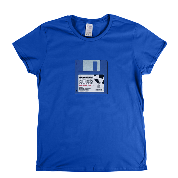 Sensible Soccer Floppy Disk Womens T-Shirt