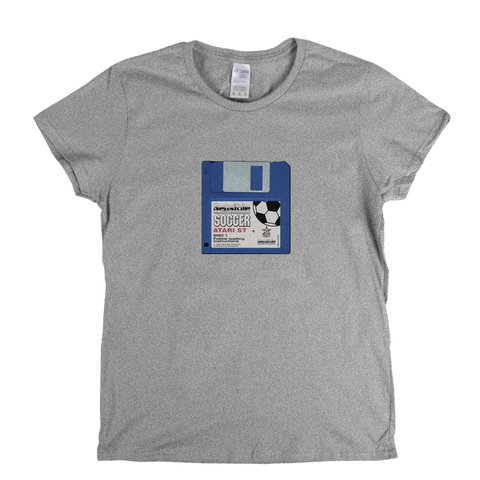 Sensible Soccer Floppy Disk Womens T-Shirt