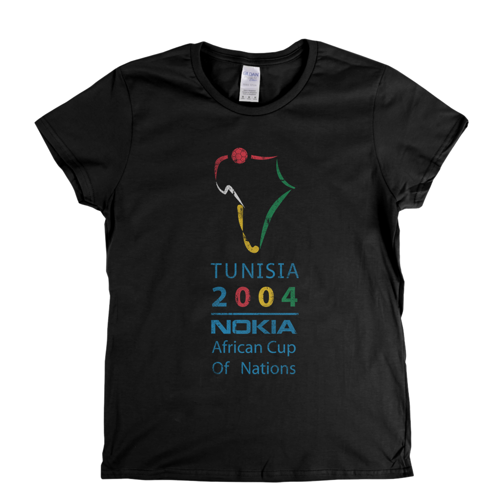 African Cup Of Nations Tunisia 2004 Womens T-Shirt