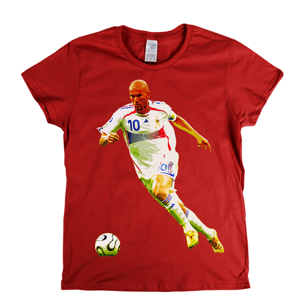 Zinedine Zidane Womens T-Shirt