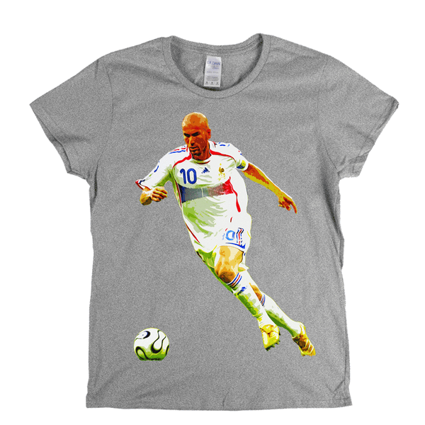 Zinedine Zidane Womens T-Shirt