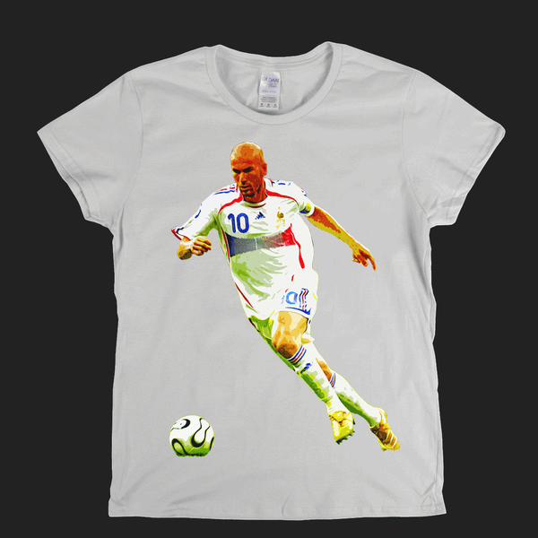 Zinedine Zidane Womens T-Shirt