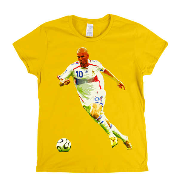 Zinedine Zidane Womens T-Shirt