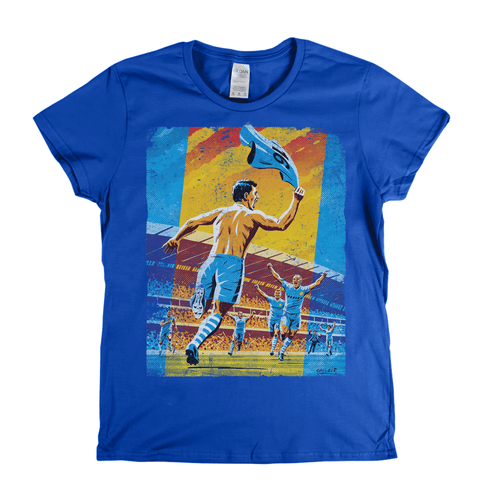 Aguero Goal Womens T-Shirt