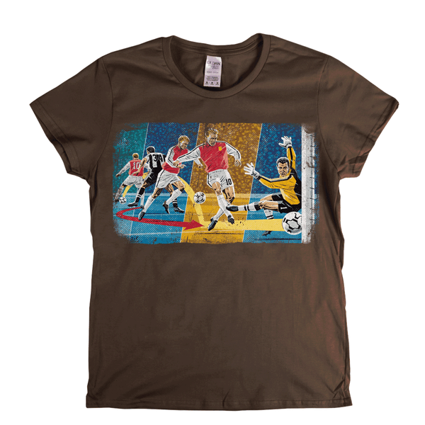 Bergkamp Goal Womens T-Shirt