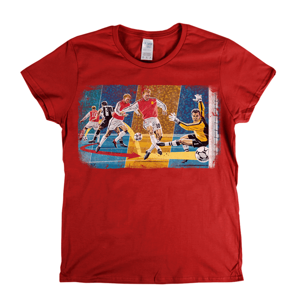Bergkamp Goal Womens T-Shirt
