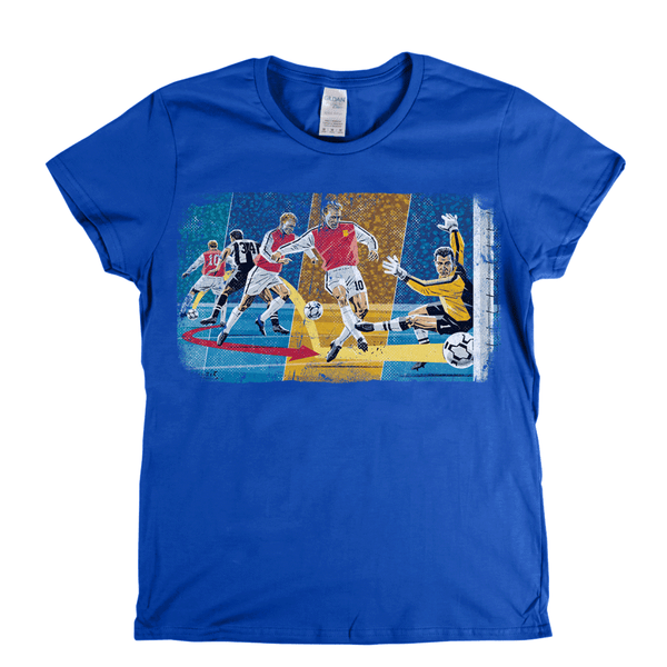 Bergkamp Goal Womens T-Shirt