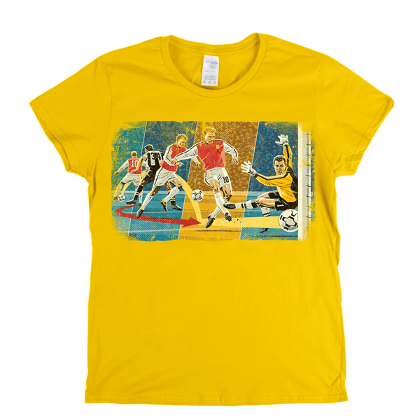 Bergkamp Goal Womens T-Shirt