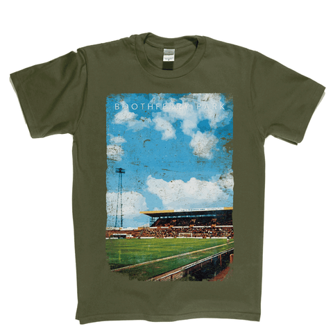 Boothferry Park Football Ground Poster Regular T-Shirt