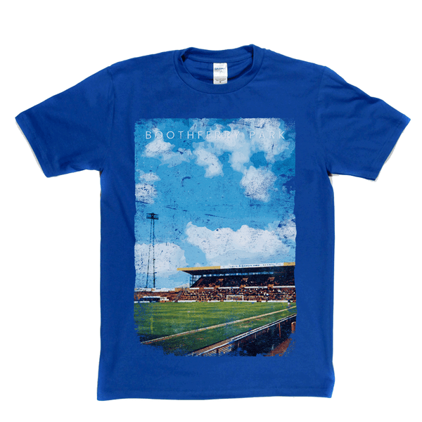 Boothferry Park Football Ground Poster Regular T-Shirt