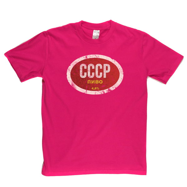 Cccp Beer Label Regular T-Shirt