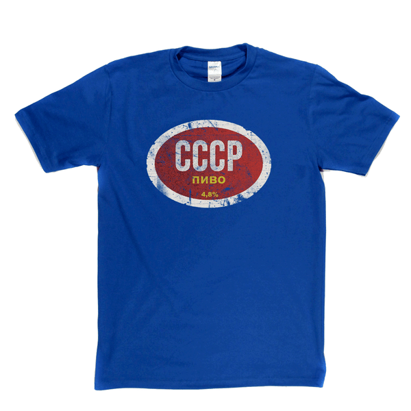 Cccp Beer Label Regular T-Shirt