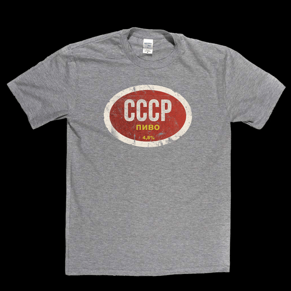 Cccp Beer Label Regular T-Shirt