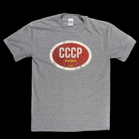 Cccp Beer Label Regular T-Shirt