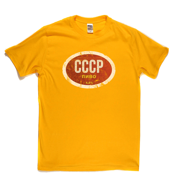 Cccp Beer Label Regular T-Shirt