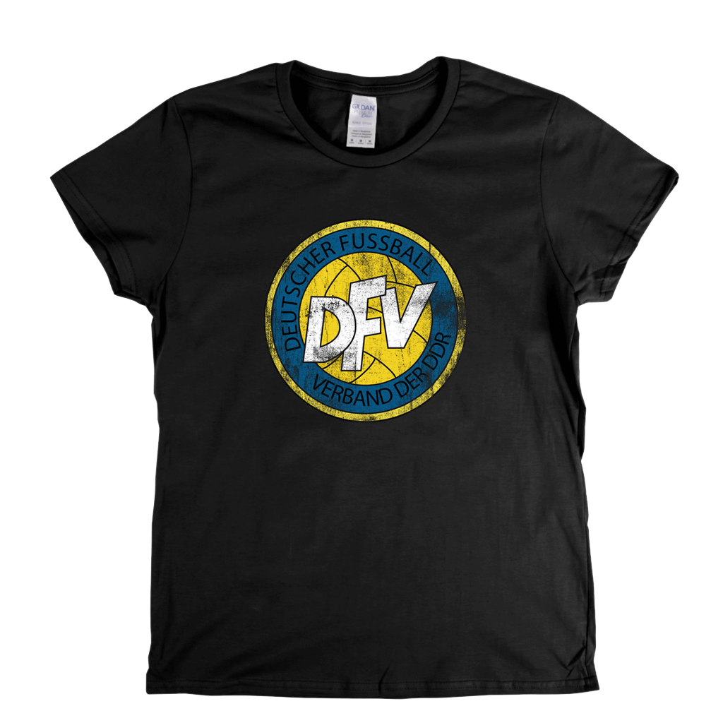 Deutscher Fussball Verband Der Ddr Womens T-Shirt