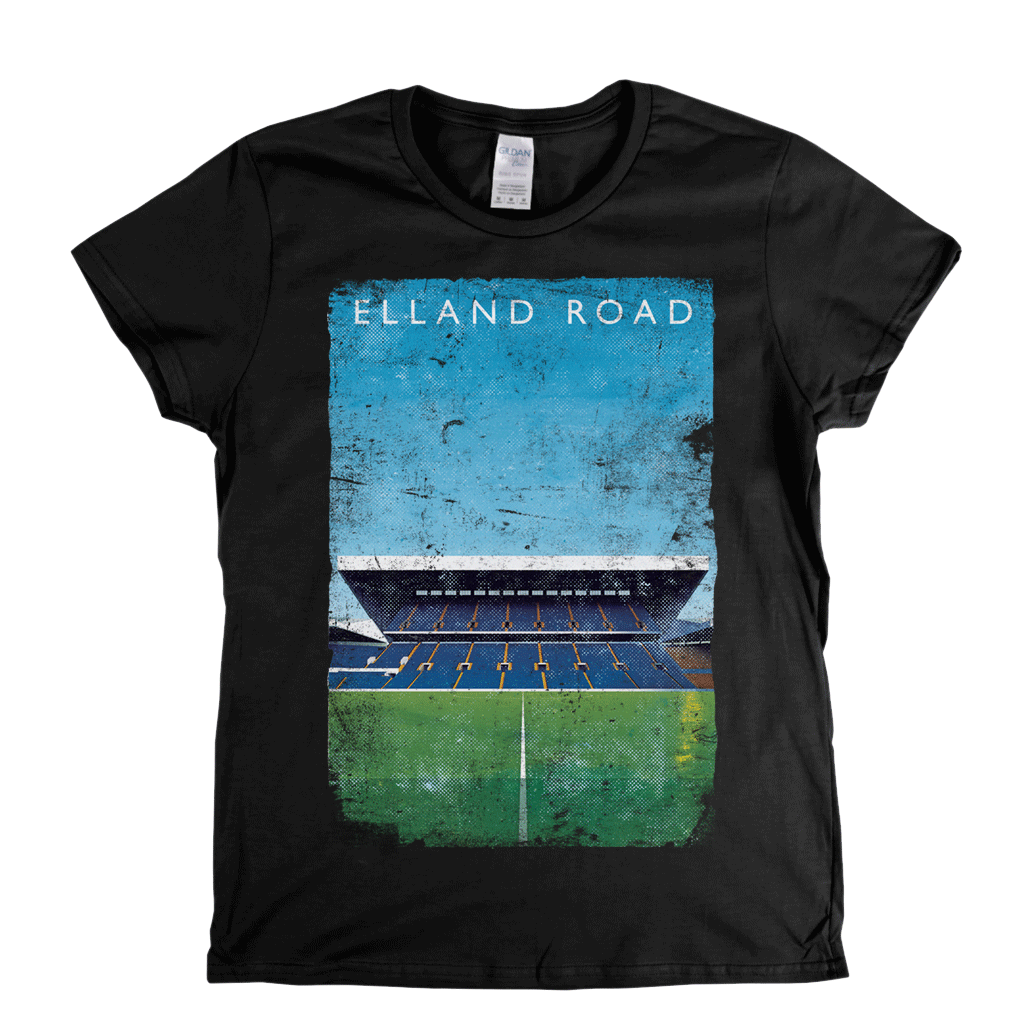 Elland Road Poster Womens T-Shirt