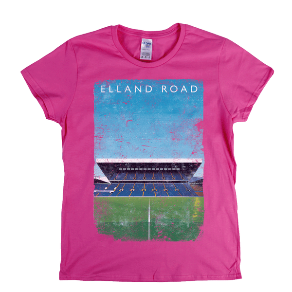 Elland Road Poster Womens T-Shirt