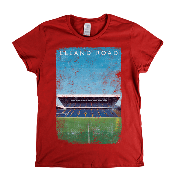 Elland Road Poster Womens T-Shirt
