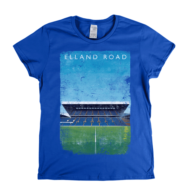 Elland Road Poster Womens T-Shirt
