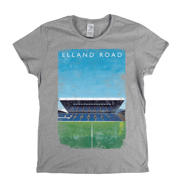 Elland Road Poster Womens T-Shirt