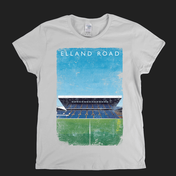 Elland Road Poster Womens T-Shirt
