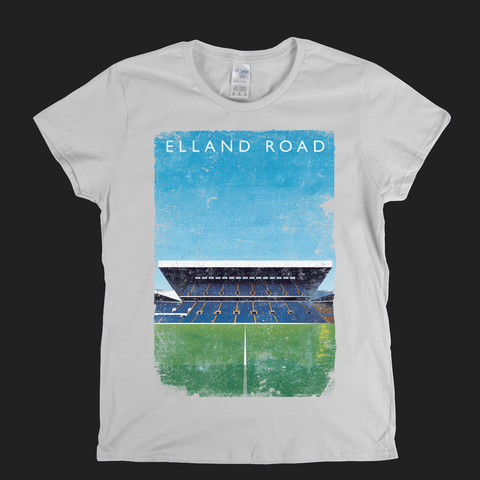Elland Road Poster Womens T-Shirt