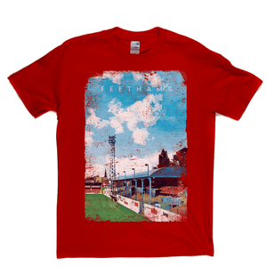 Feethams Football Ground Poster Regular T-Shirt