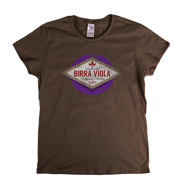 Fiorentina Beer Label Womens T-Shirt
