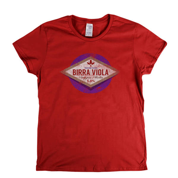 Fiorentina Beer Label Womens T-Shirt
