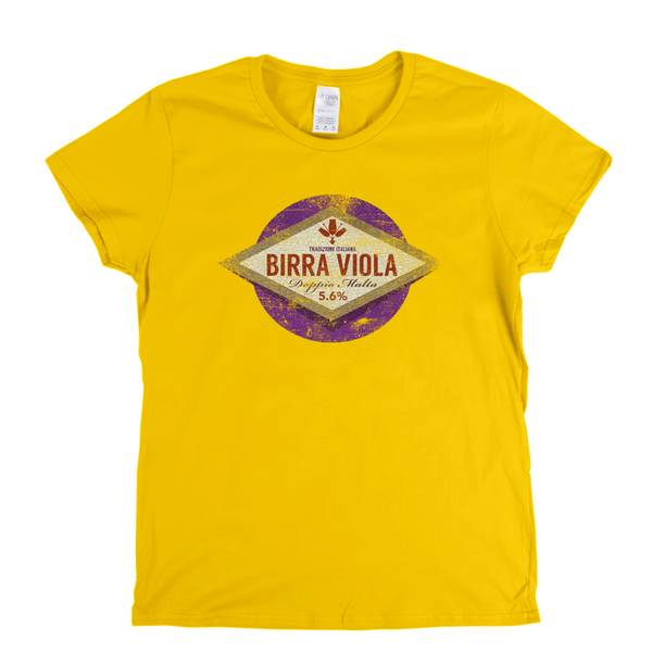 Fiorentina Beer Label Womens T-Shirt
