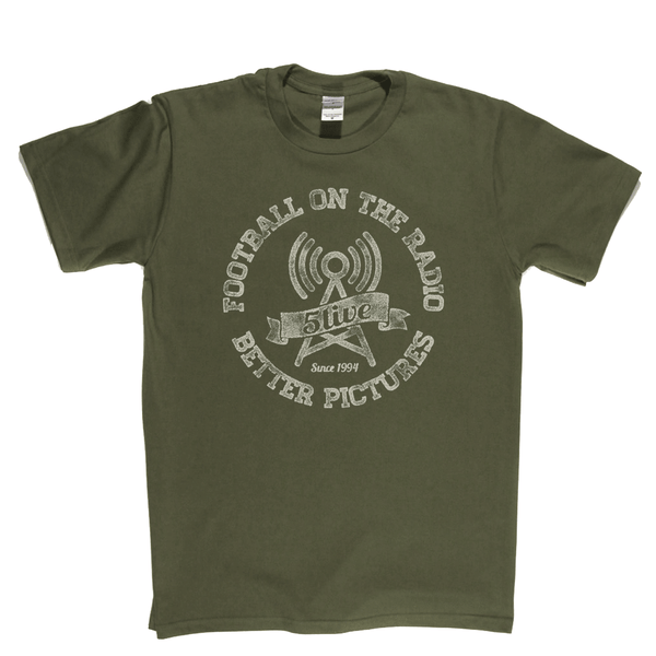 Football On The Radio 5 Live Better Pictures Regular T-Shirt