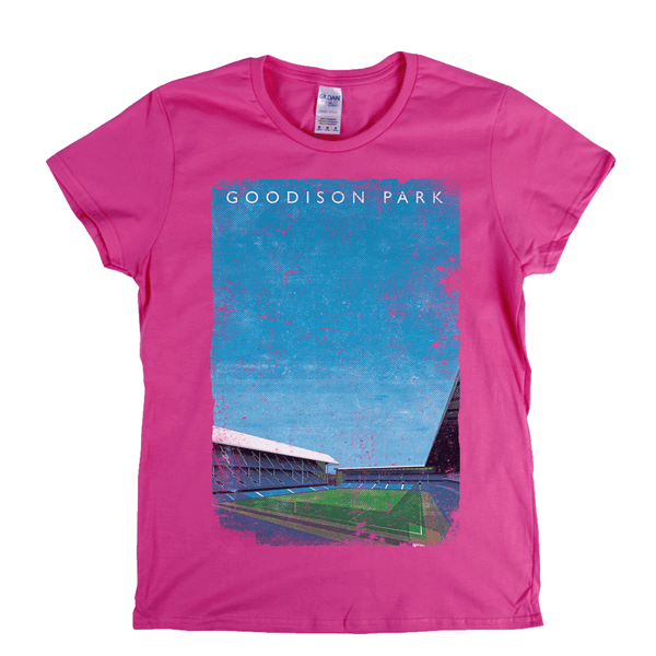 Goodison Park Poster Womens T-Shirt