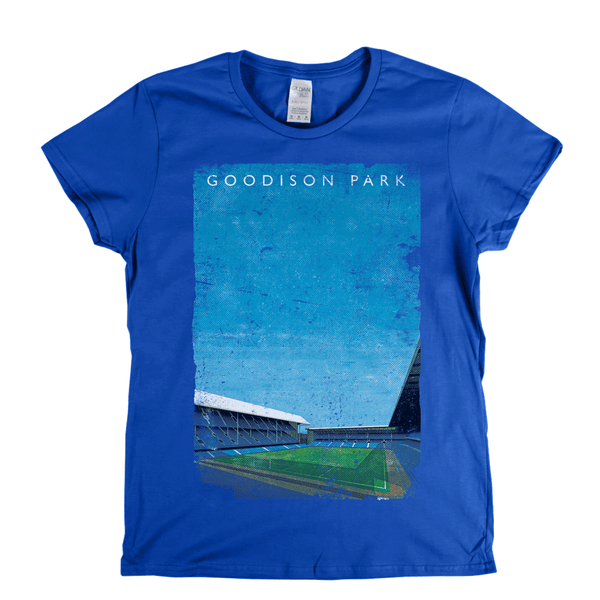 Goodison Park Poster Womens T-Shirt