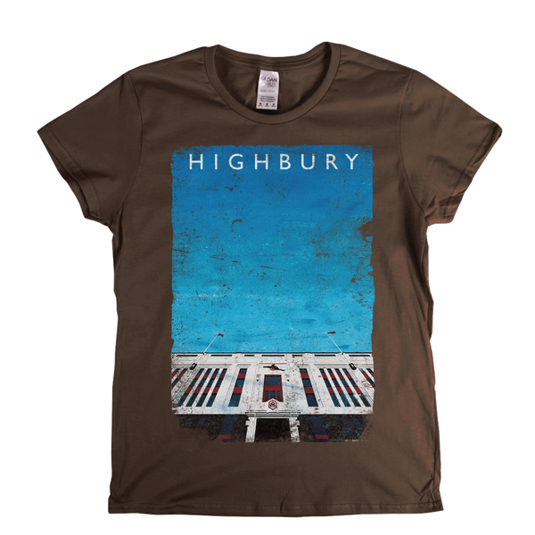Highbury Poster Womens T-Shirt
