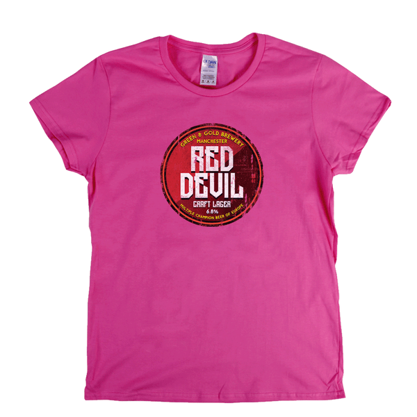 Manchester Beer Label Womens T-Shirt