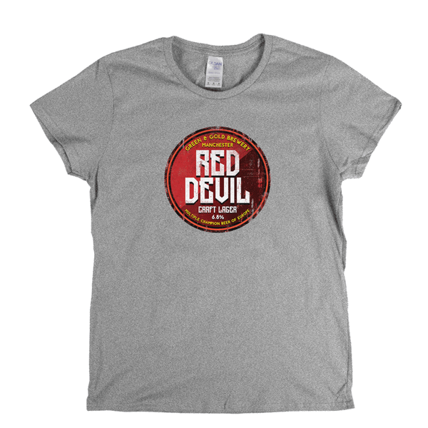 Manchester Beer Label Womens T-Shirt
