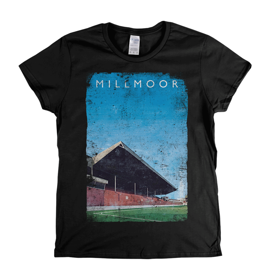Millmoor Poster Womens T-Shirt