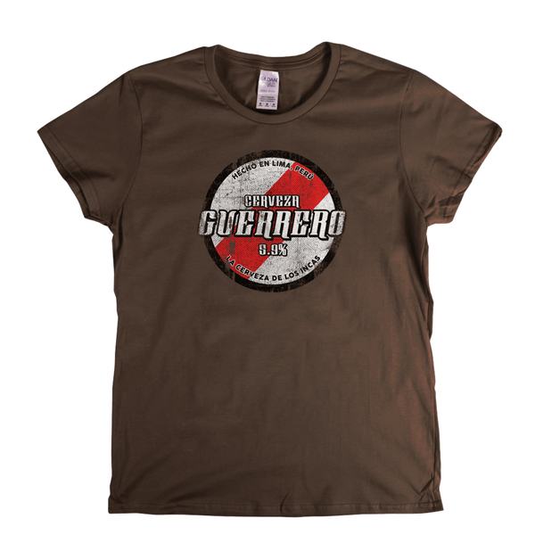 Peru Beer Label Womens T-Shirt