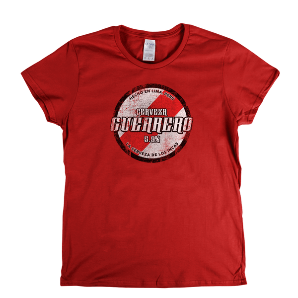 Peru Beer Label Womens T-Shirt