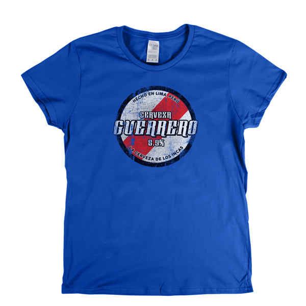 Peru Beer Label Womens T-Shirt
