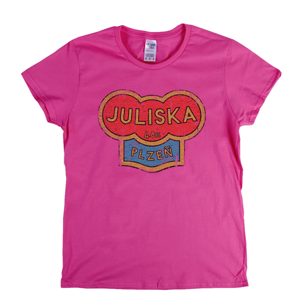 Prague Beer Label Womens T-Shirt