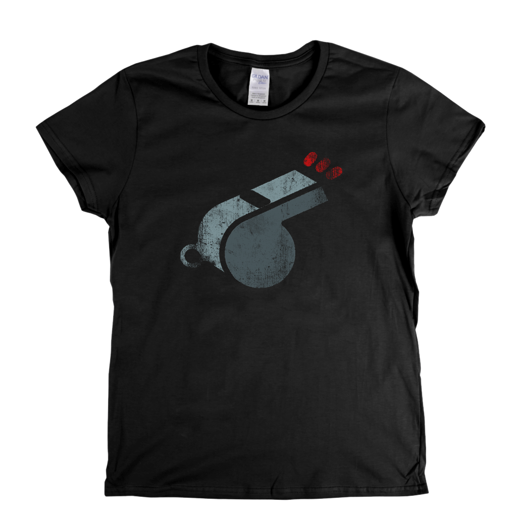 Referees Whistle Womens T-Shirt
