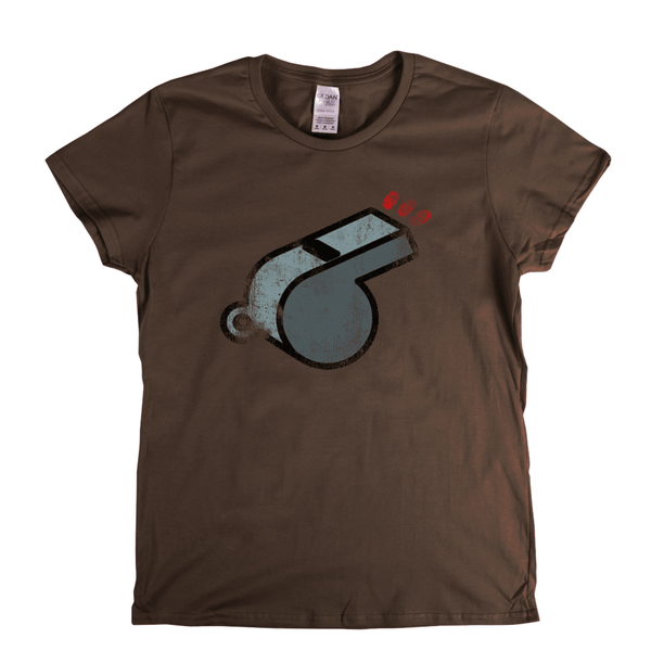 Referees Whistle Womens T-Shirt
