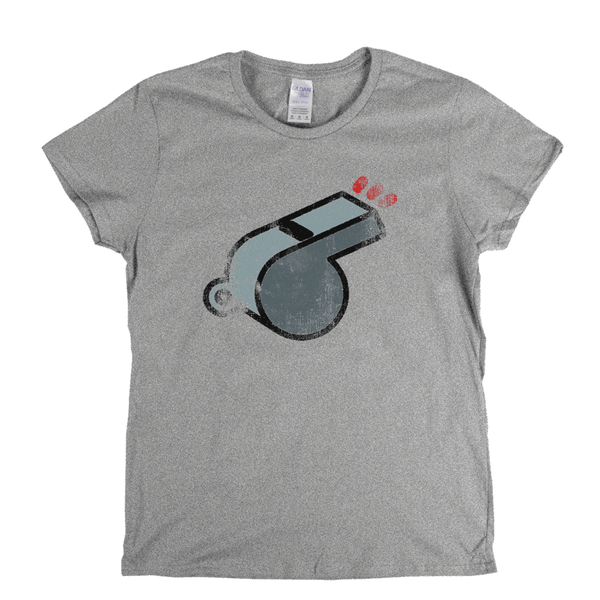 Referees Whistle Womens T-Shirt